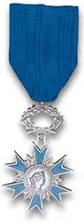Chevalier de l’Ordre National du Mérite